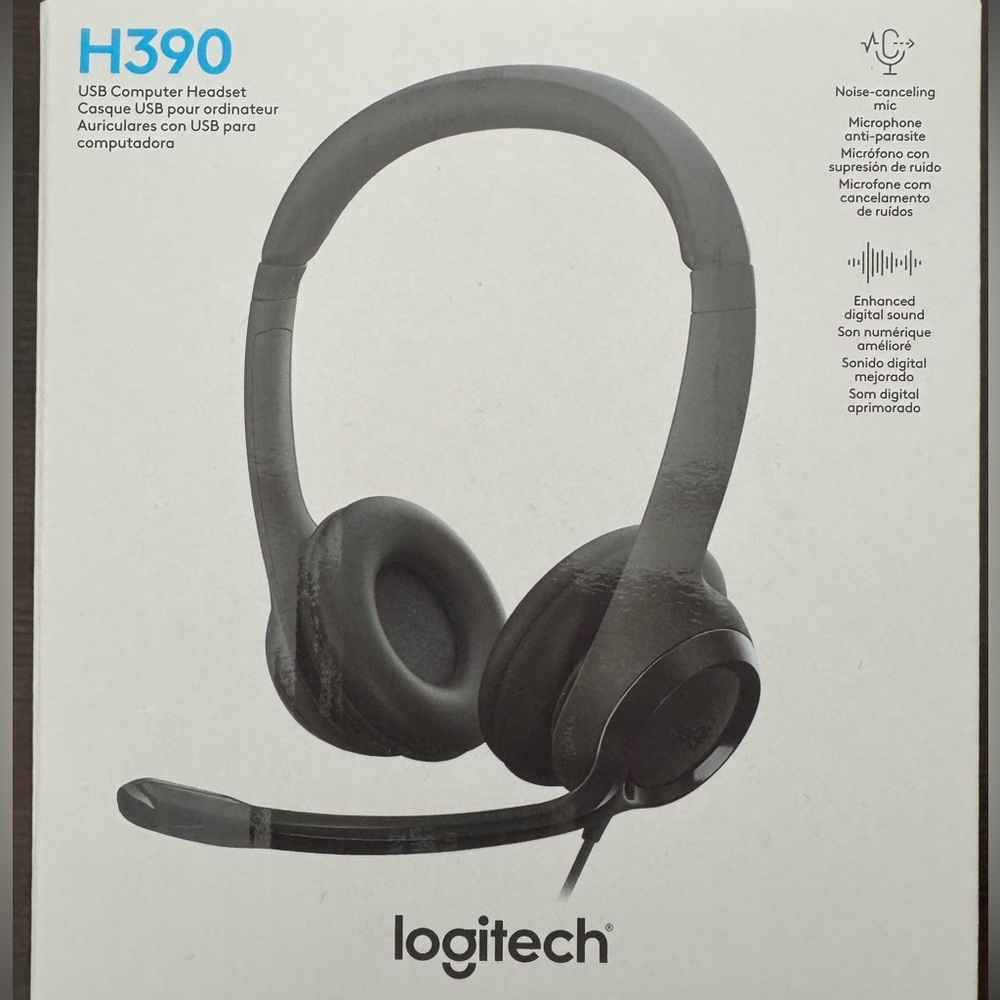 Logitech H390 usb headset